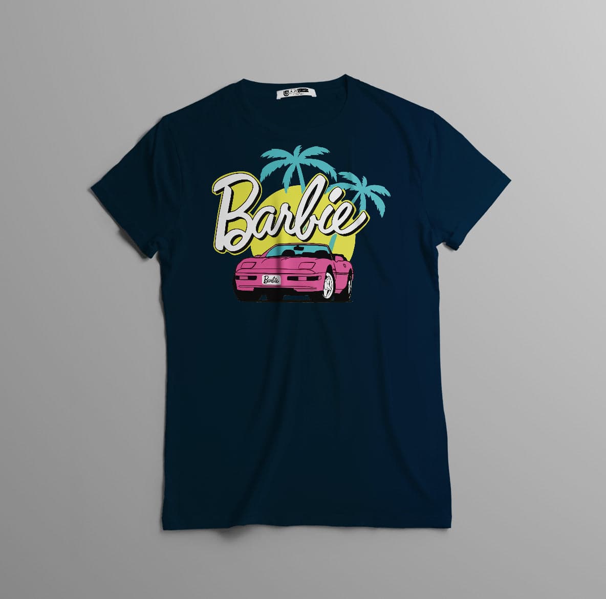 Camisetas Barbie carro barbie: Moda Retro en Algodón 100% Estampado — foto 5