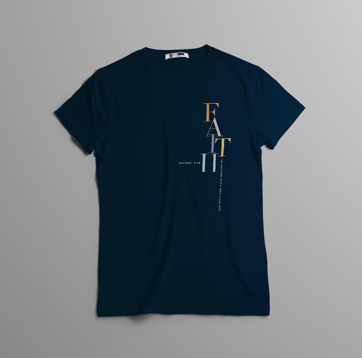 Camiseta 'Fe Inspirada por Mateo' - Algodón 100% Colombiano — foto 4