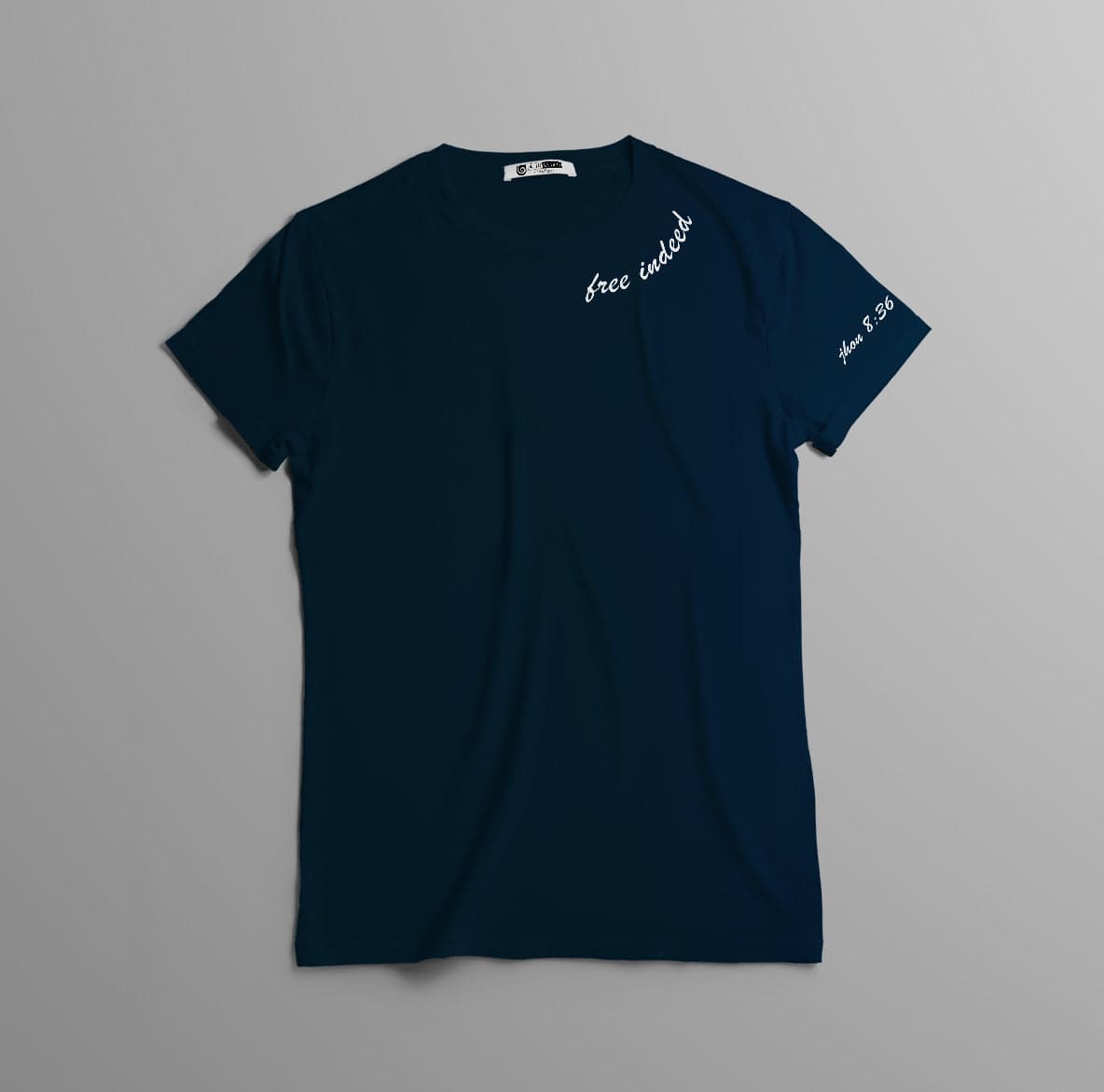 Camiseta 'Libre Verdaderamente' - Libertad en Cristo en Algodón Inspirador camiseta cristiana — foto 3