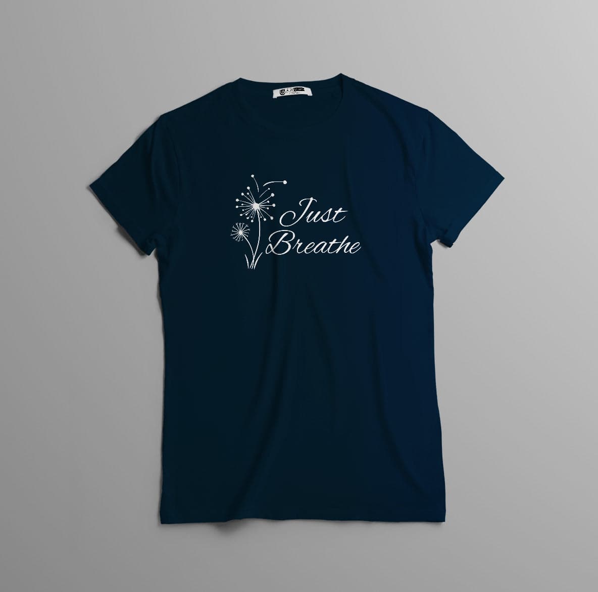 Camiseta 'Diente de León Sereno' - Respira Profundo en Algodón Inspirador — foto 3