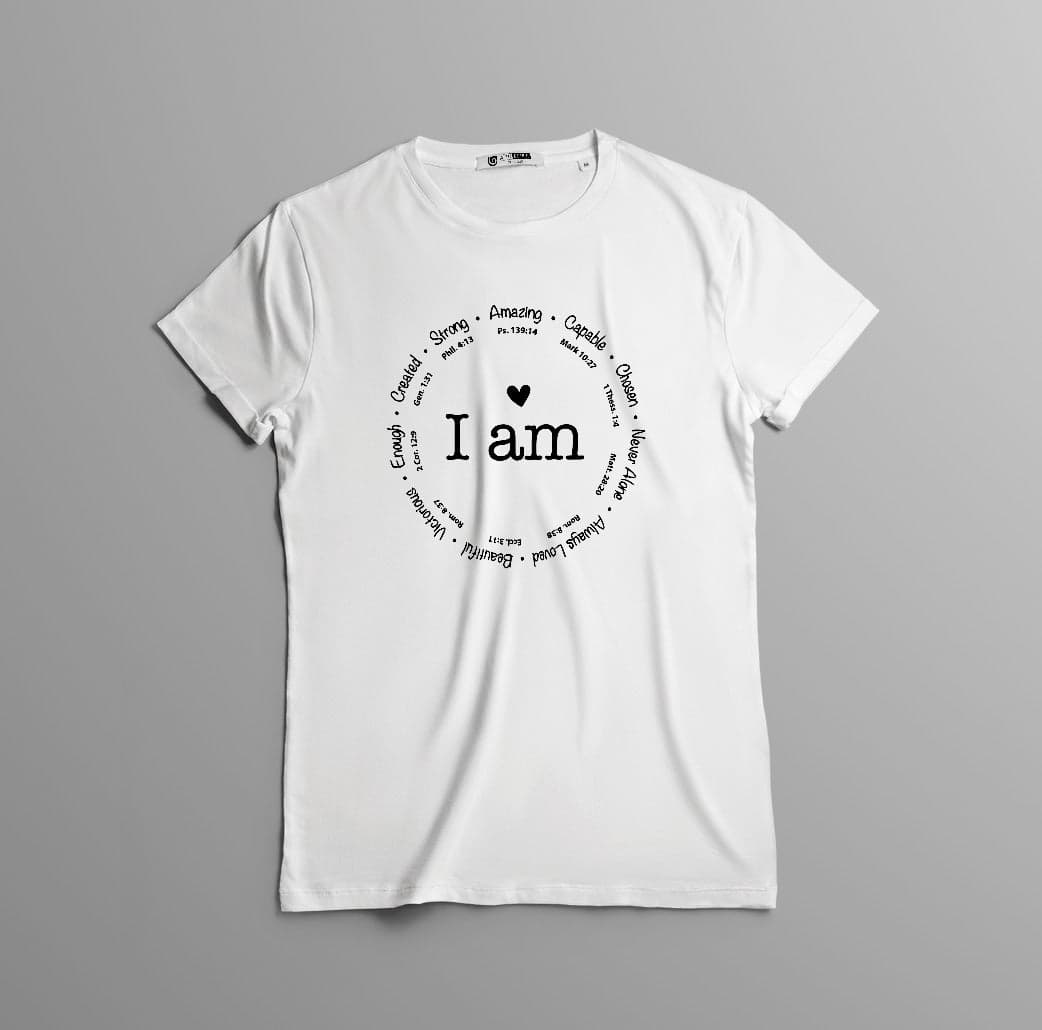 Camiseta Cristiana 'Fuerza en Fe' - Algodón 100% Colombiano — foto 4