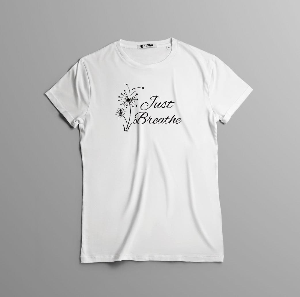 Camiseta 'Diente de León Sereno' - Respira Profundo en Algodón Inspirador — foto 4