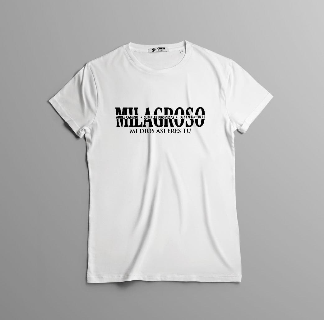 Camiseta 'Milagroso Creer' - Fe y Asombro en Algodón 100% Inspirador cristiana — foto 4