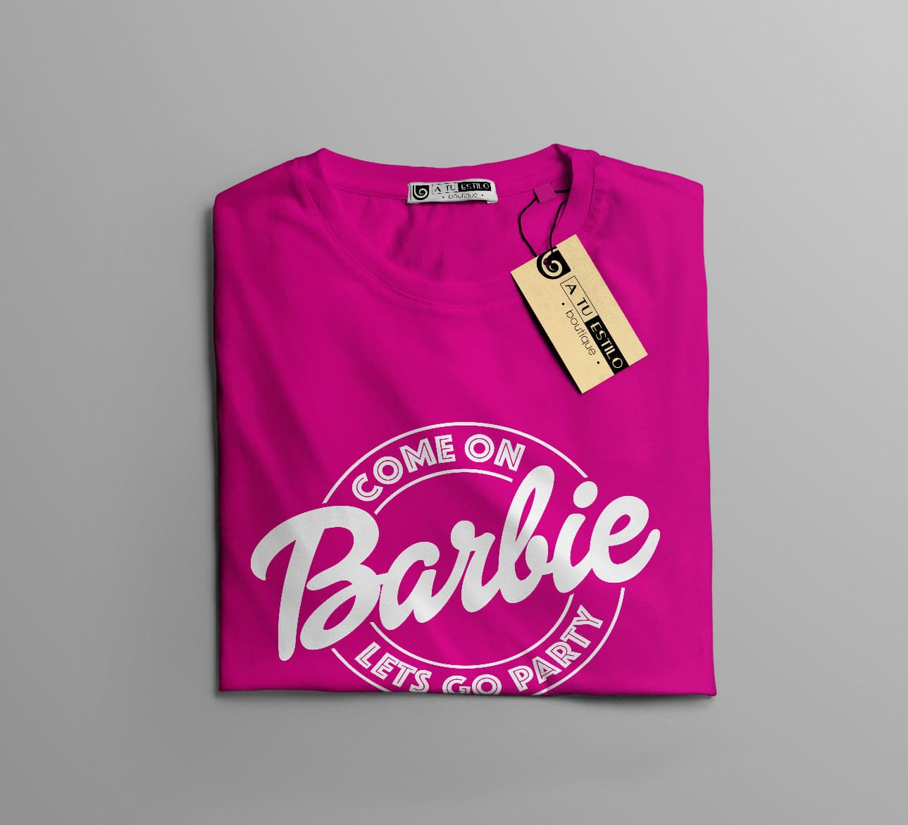 Camisetas Barbie come on lets go party: Moda Retro en Algodón 100% Estampado — foto 13