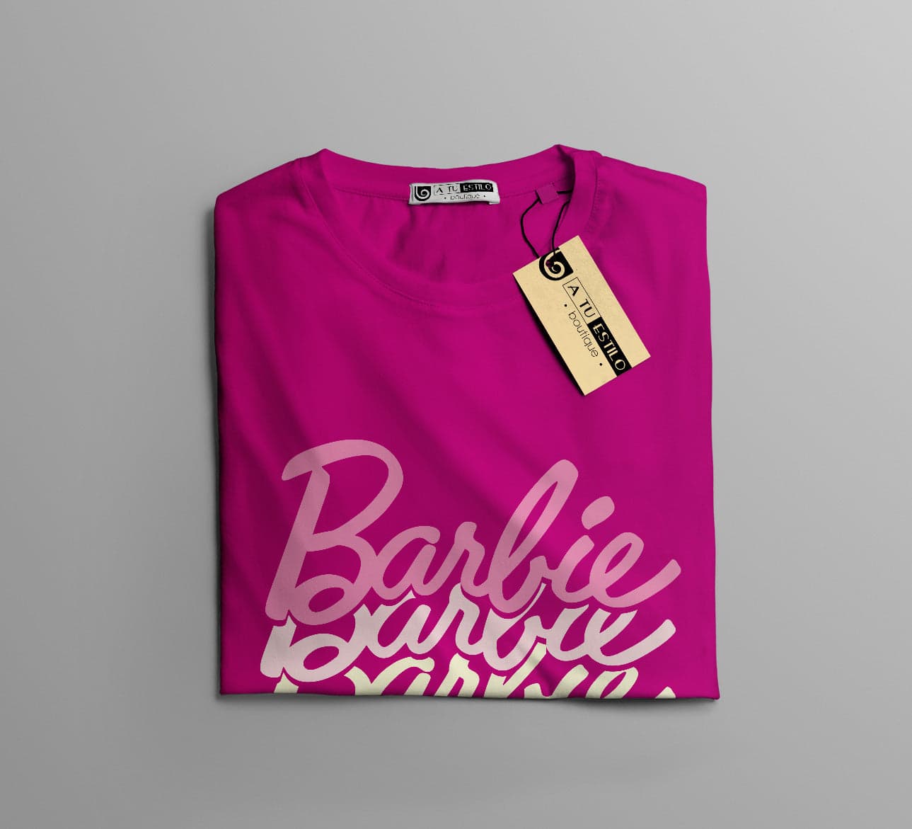 Camisetas Barbie letras de colores pastel: Moda Retro en Algodón 100% Estampado — foto 13