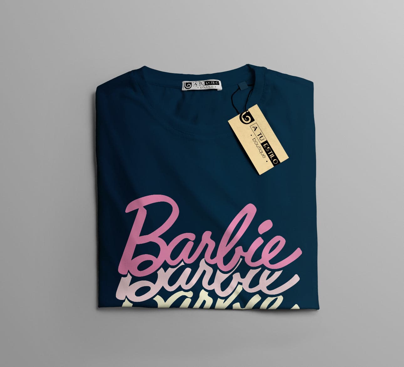 Camisetas Barbie letras de colores pastel: Moda Retro en Algodón 100% Estampado — foto 11