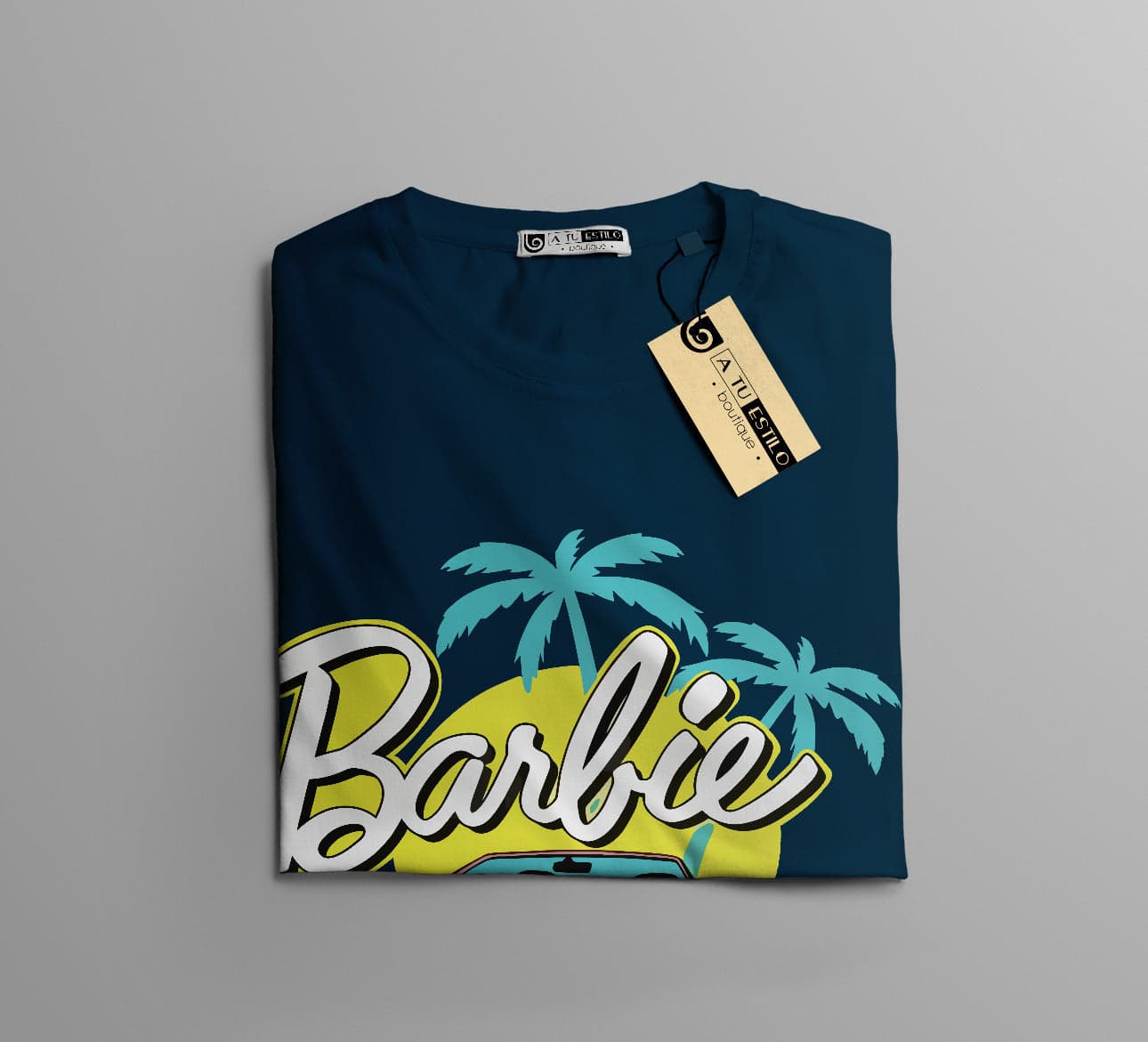Camisetas Barbie carro barbie: Moda Retro en Algodón 100% Estampado — foto 10