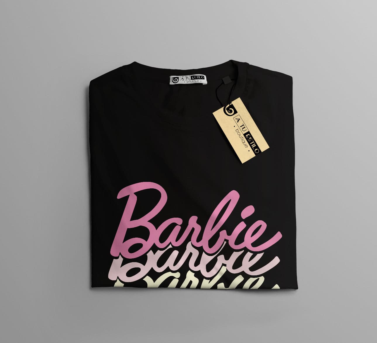 Camisetas Barbie letras de colores pastel: Moda Retro en Algodón 100% Estampado — foto 14