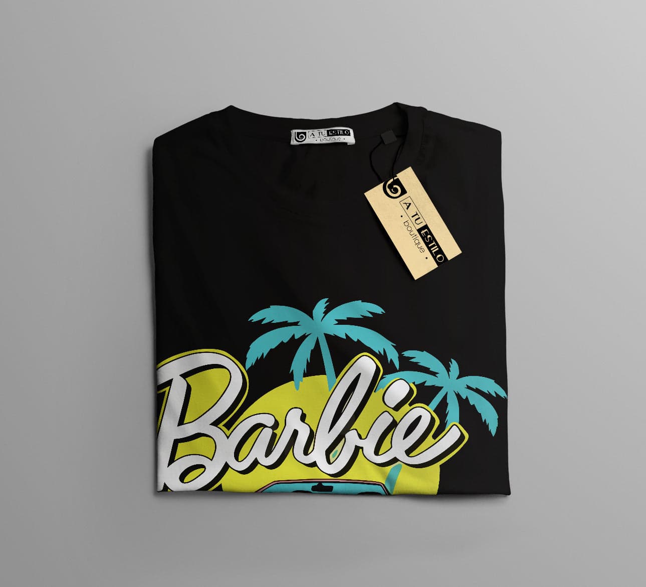 Camisetas Barbie carro barbie: Moda Retro en Algodón 100% Estampado — foto 13