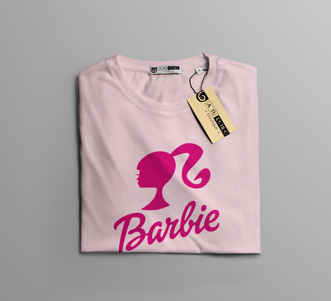 Camisetas Barbie logo 2023 come on lets go party: Moda Retro en Algodón 100% Estampado — foto 12