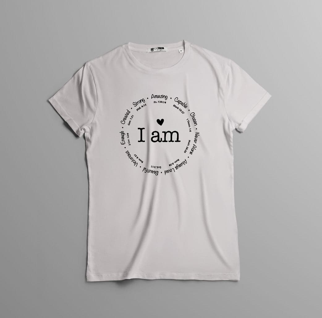 Camiseta Cristiana 'Fuerza en Fe' - Algodón 100% Colombiano — foto 5