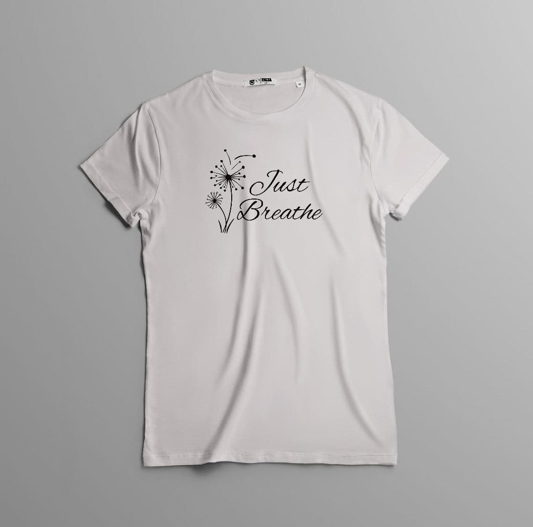 Camiseta 'Diente de León Sereno' - Respira Profundo en Algodón Inspirador — foto 5