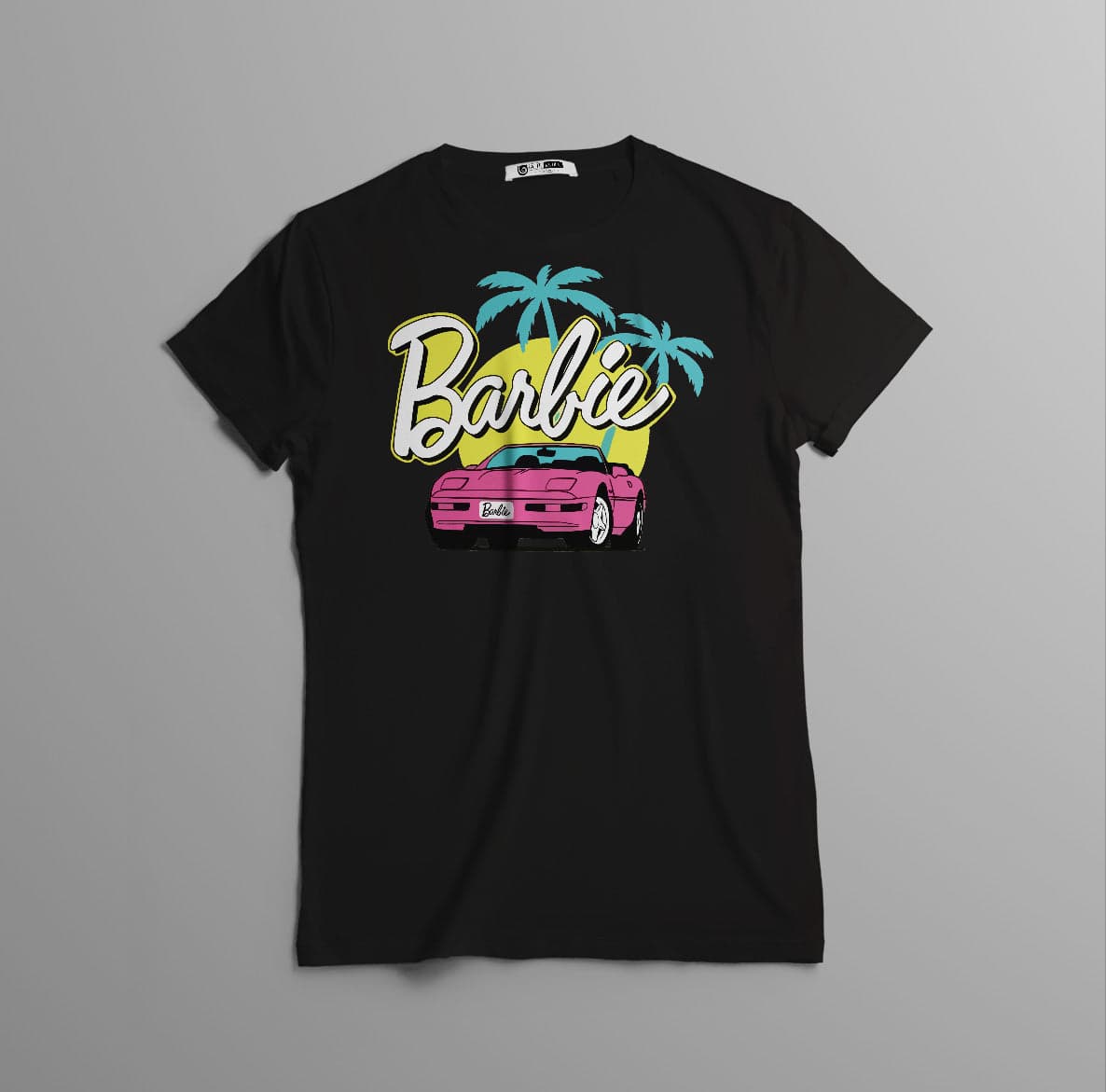 Camisetas Barbie carro barbie: Moda Retro en Algodón 100% Estampado — foto 7