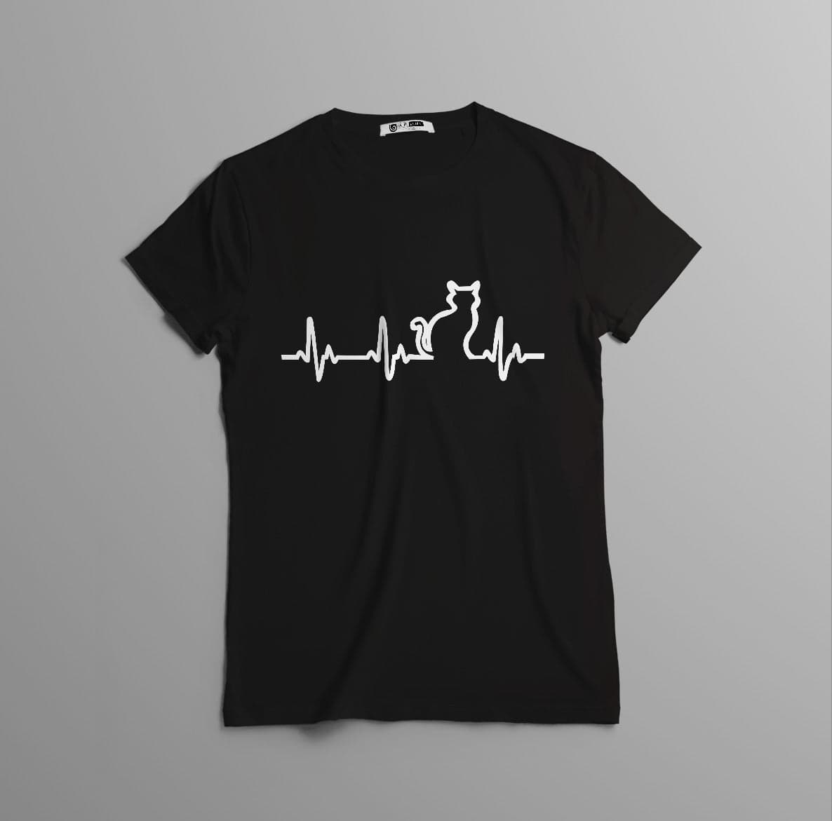 Camiseta estampada T-shirt Pulso GATO — foto 2