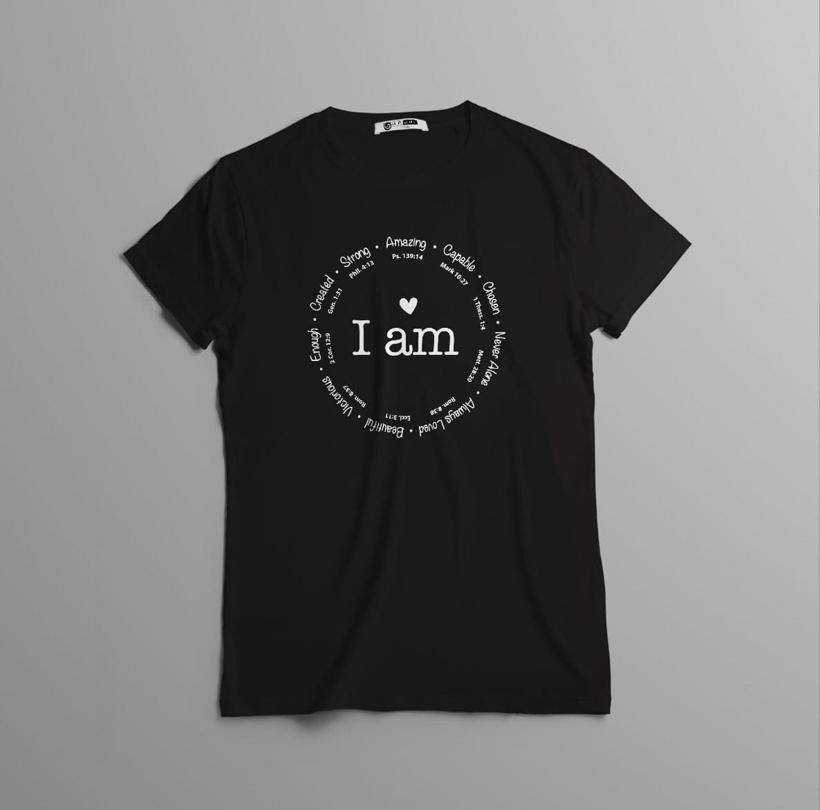 Camiseta Cristiana 'Fuerza en Fe' - Algodón 100% Colombiano — foto 6