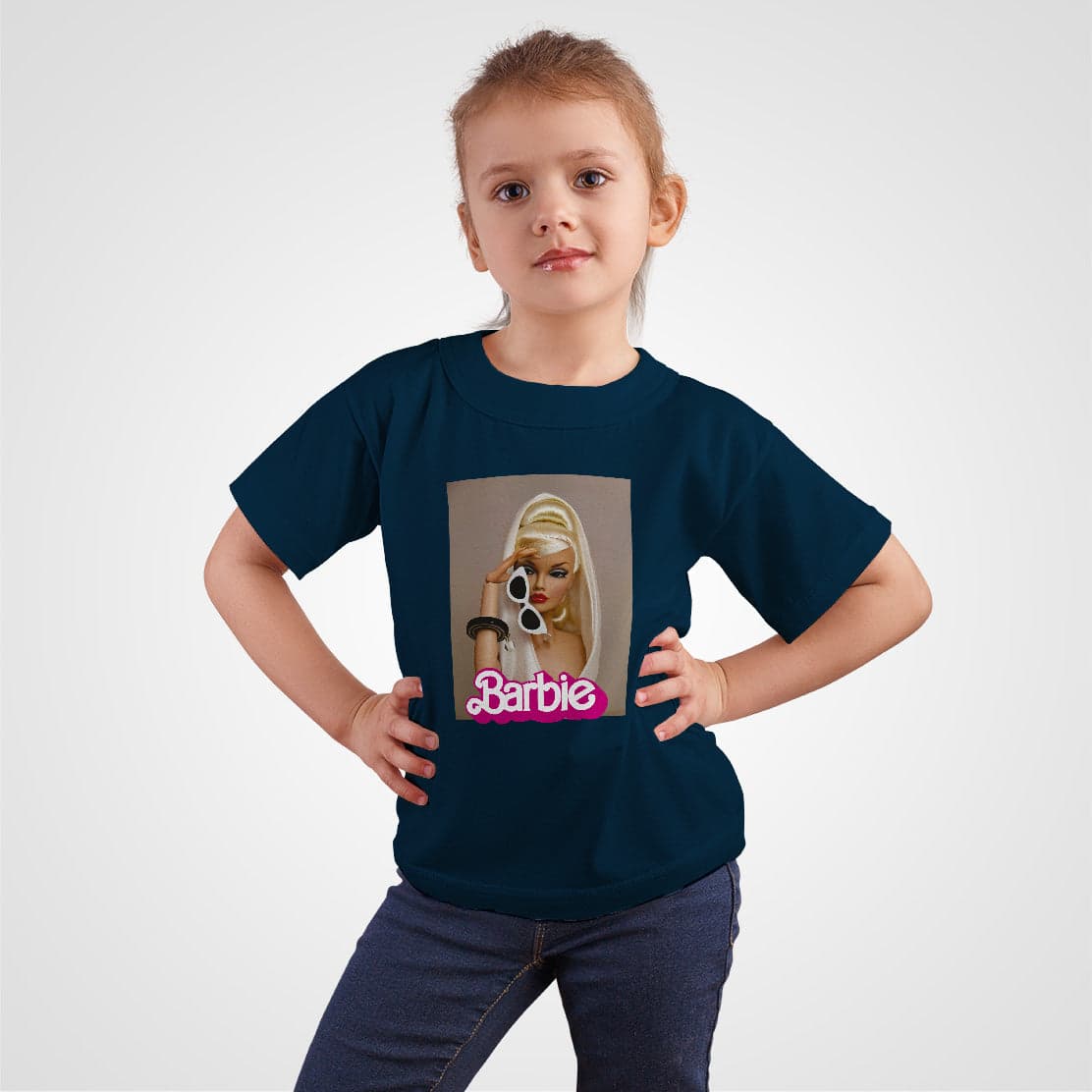 Camisetas Barbie diva con lentes: Moda Retro en Algodón 100% Estampado — foto 14