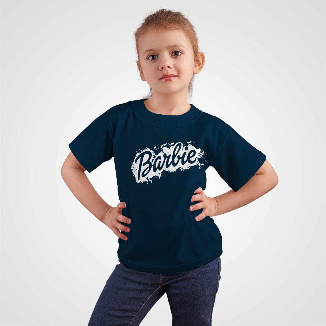 Camisetas Barbie efecto pintura: Moda Retro en Algodón 100% Estampado — foto 14