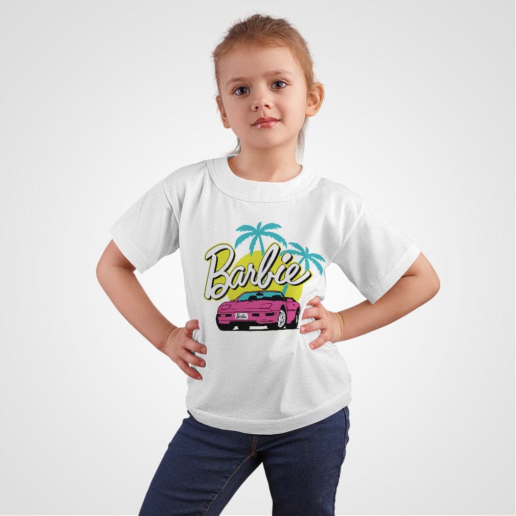 Camisetas Barbie carro barbie: Moda Retro en Algodón 100% Estampado — foto 16