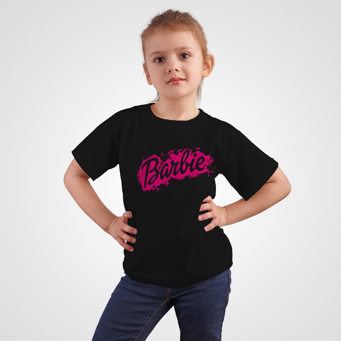 Camisetas Barbie efecto pintura: Moda Retro en Algodón 100% Estampado — foto 19
