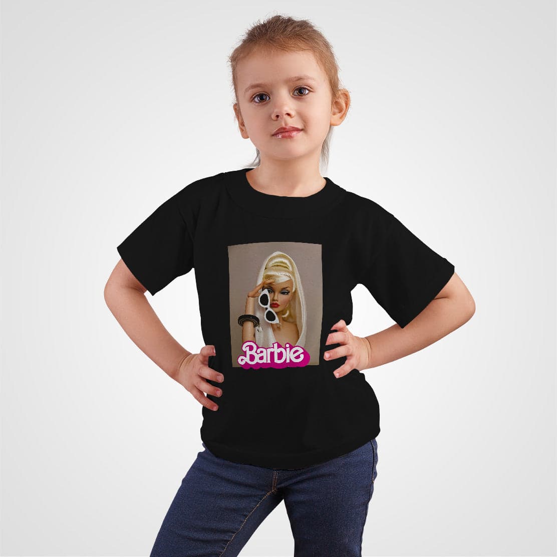 Camisetas Barbie diva con lentes: Moda Retro en Algodón 100% Estampado — foto 16