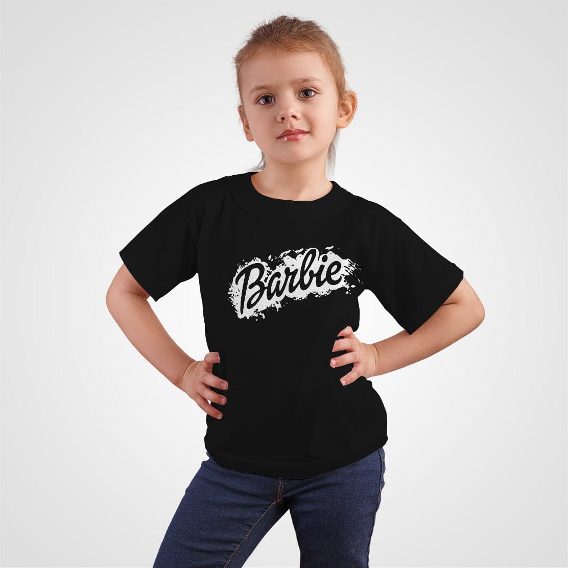 Camisetas Barbie efecto pintura: Moda Retro en Algodón 100% Estampado — foto 18