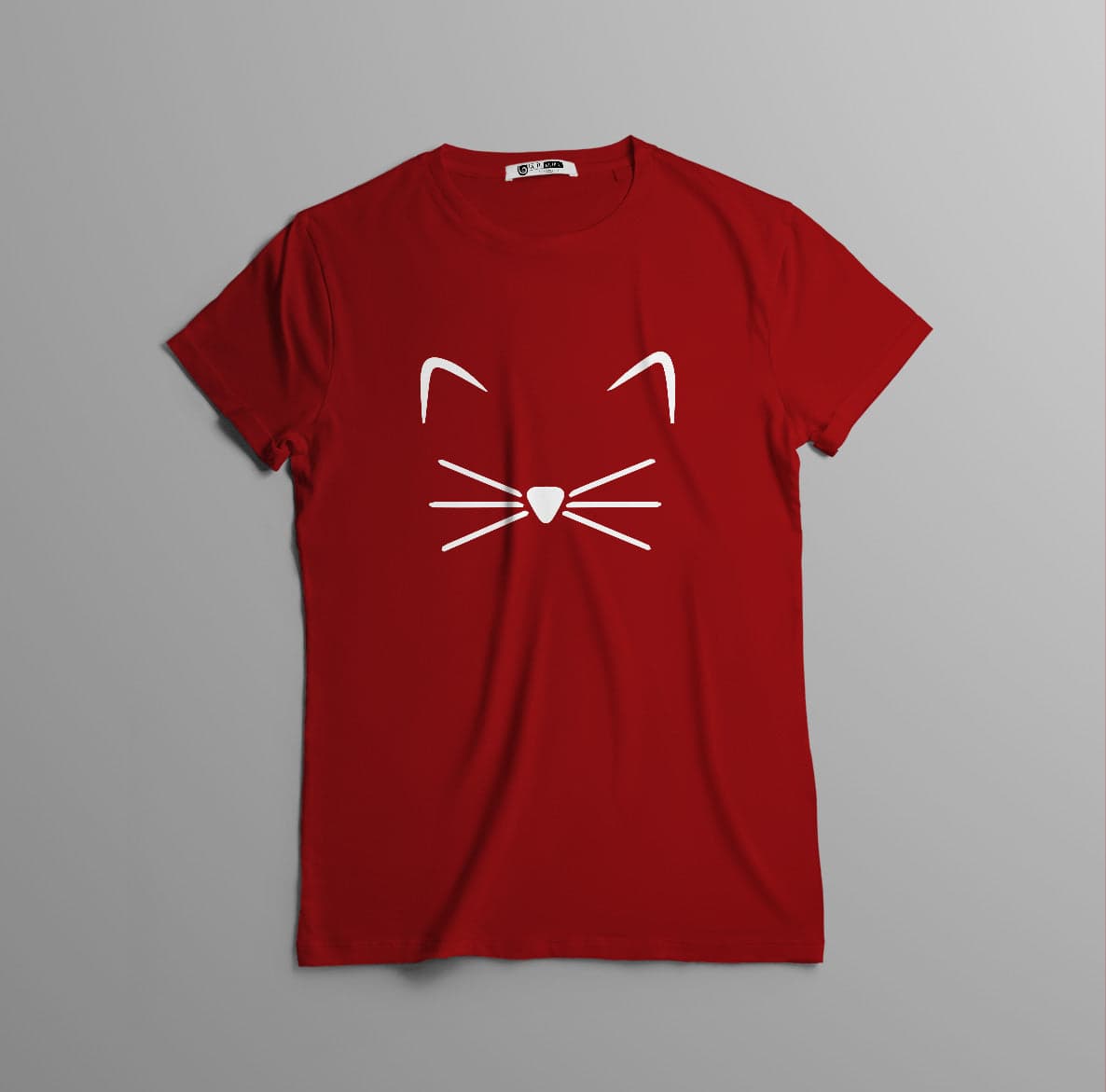 Camisetas estampada tipo T- shirt GATO OREJAS BIGOTES — foto 5