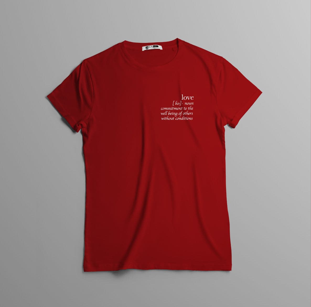 Camiseta 'Amor en Sustantivos' - Estampado LOVE Noun — foto 7