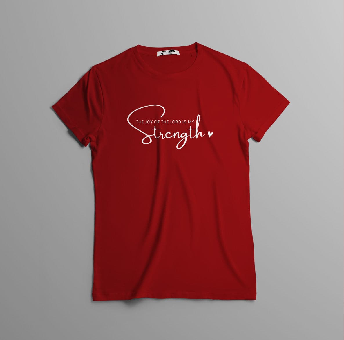Camiseta 'La Alegría del Señor es mi Fuerza' - Inspiración Espiritual en Algodón de Calidad camiseta cristiana — foto 10