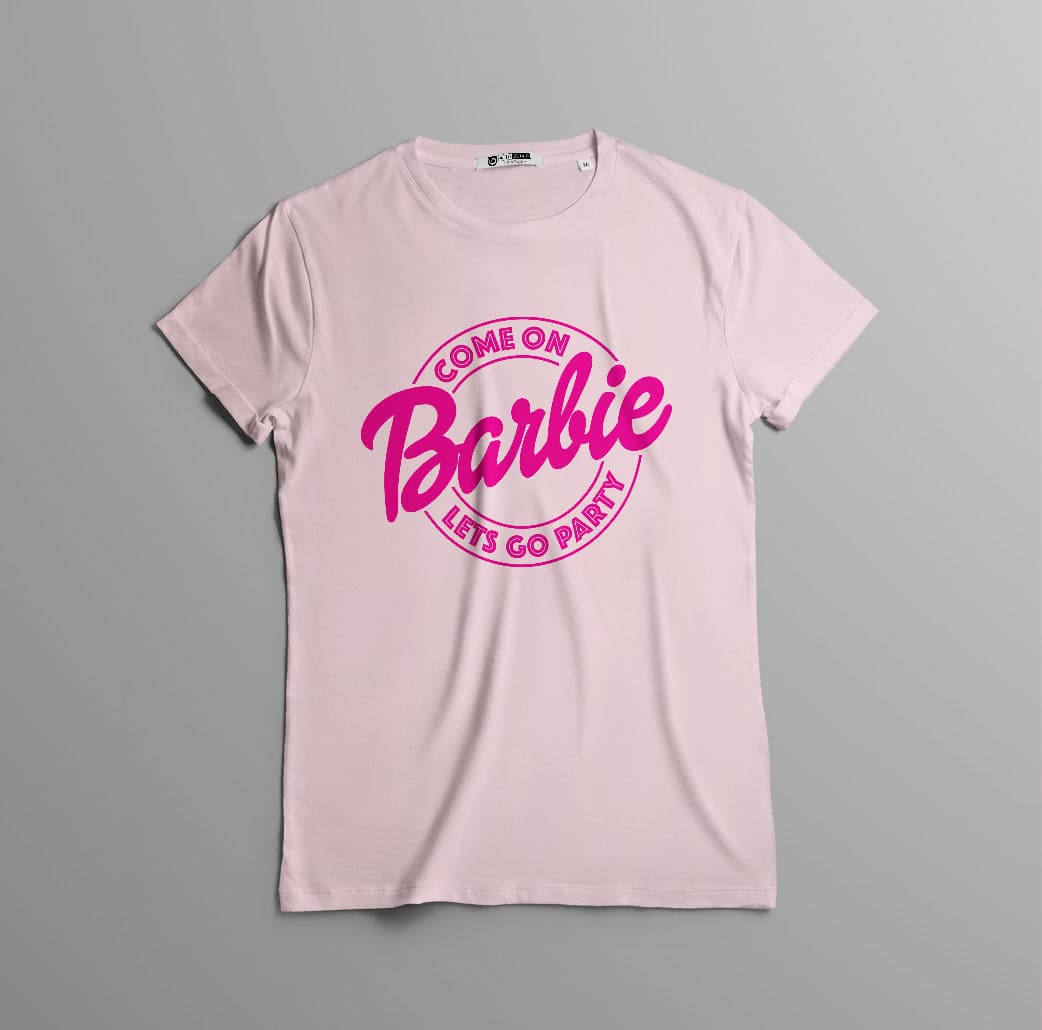 Camisetas Barbie come on lets go party: Moda Retro en Algodón 100% Estampado — foto 10