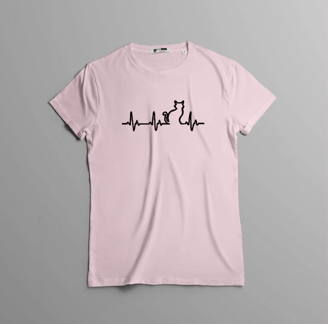 Camiseta estampada T-shirt Pulso GATO — foto 4