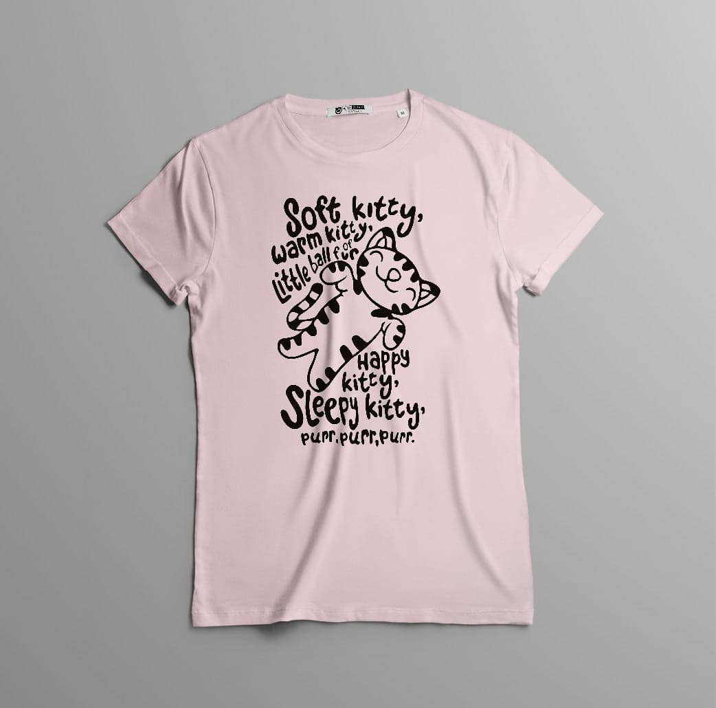 Camiseta estampada T-shirt  Soft Kitty (The Big Bang Theory) — foto 1
