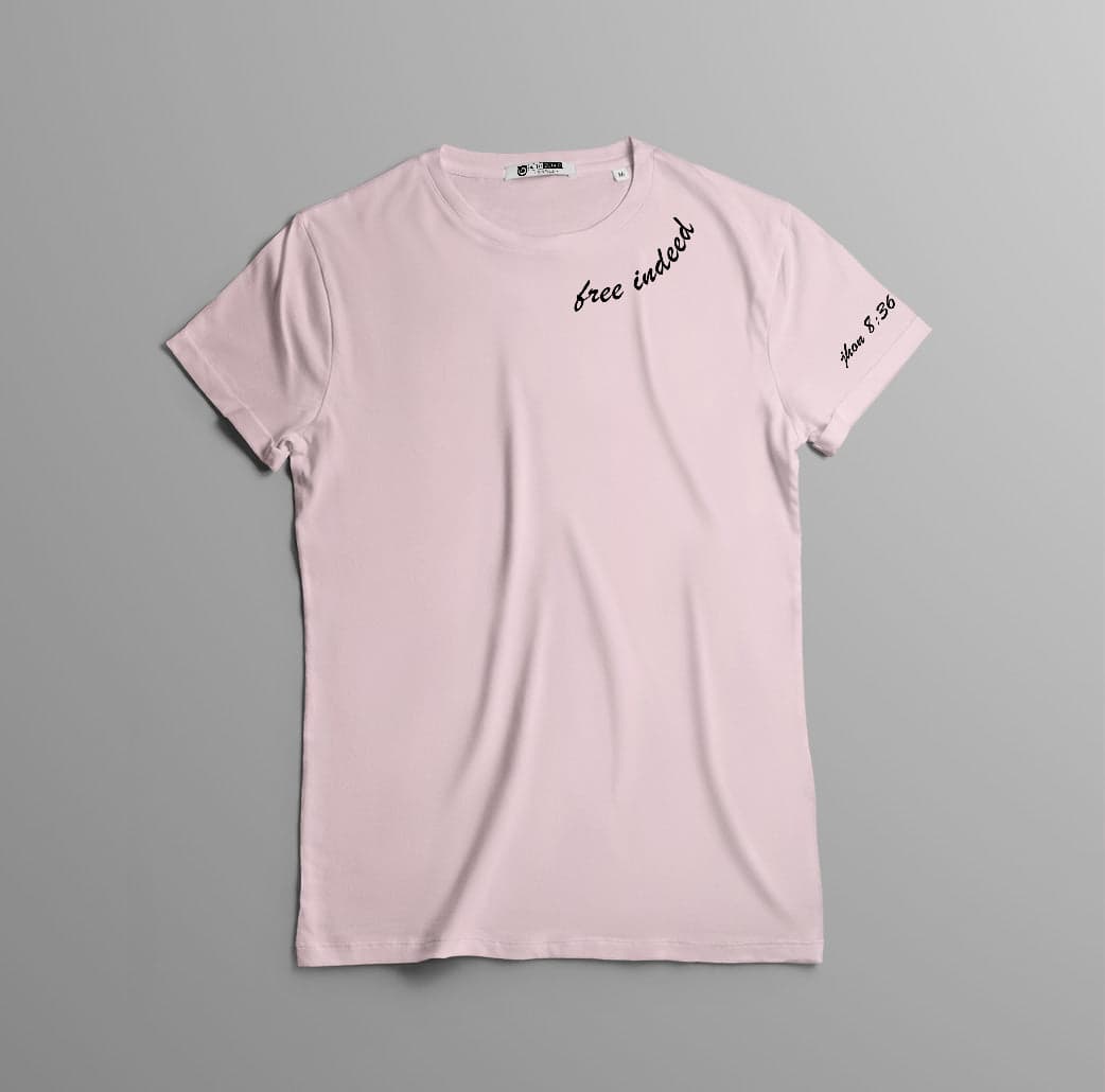 Camiseta 'Libre Verdaderamente' - Libertad en Cristo en Algodón Inspirador camiseta cristiana — foto 8