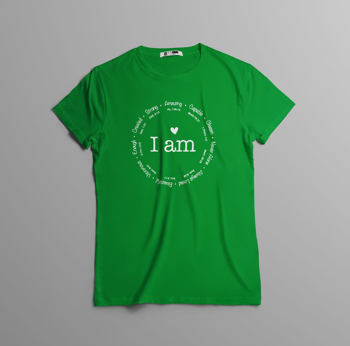 Camiseta Cristiana 'Fuerza en Fe' - Algodón 100% Colombiano — foto 9