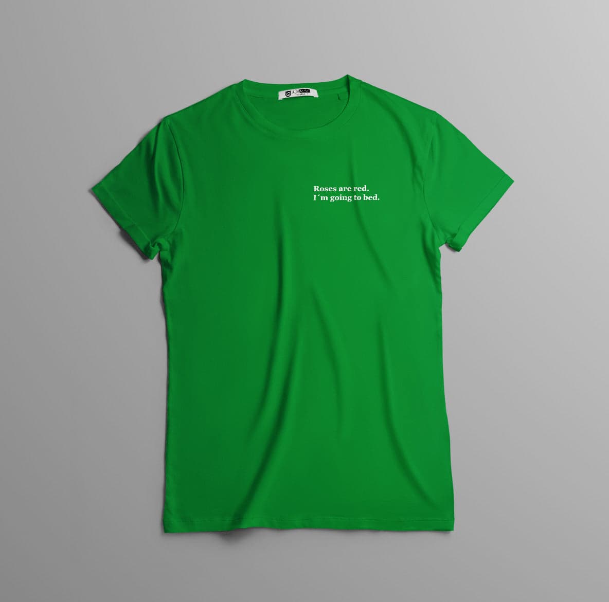 Camiseta Poética 'Roses Are Red' - Dulces Sueños en Algodón Suave — foto 10