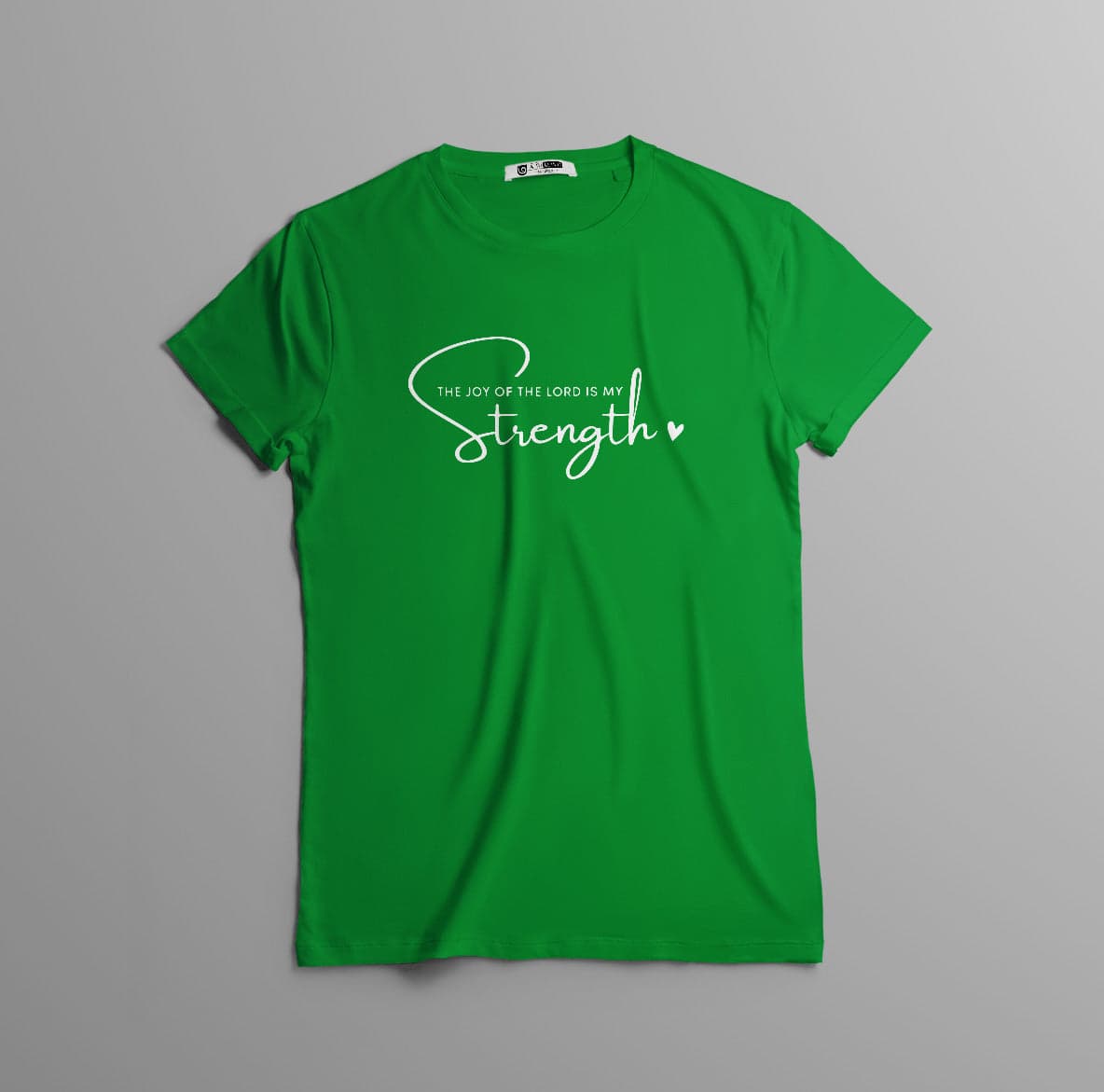Camiseta 'La Alegría del Señor es mi Fuerza' - Inspiración Espiritual en Algodón de Calidad camiseta cristiana — foto 12