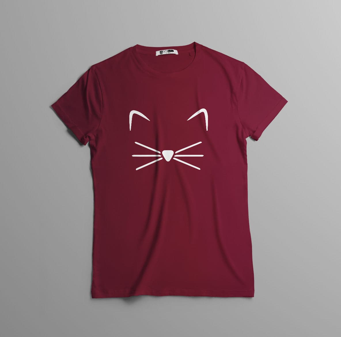 Camisetas estampada tipo T- shirt GATO OREJAS BIGOTES — foto 7