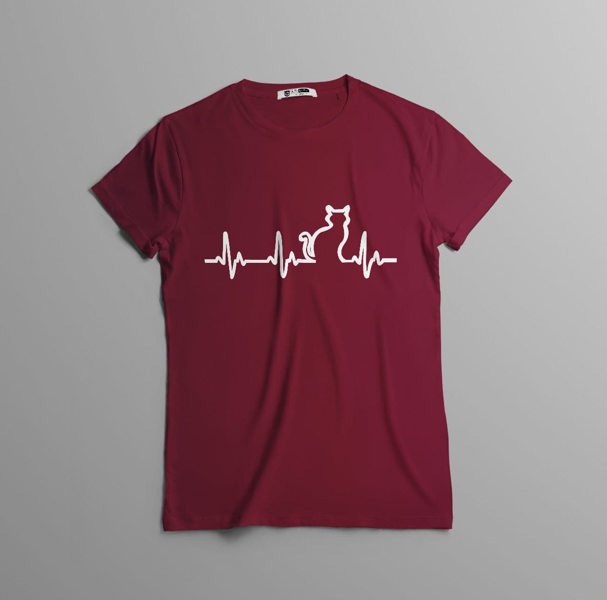 Camiseta estampada T-shirt Pulso GATO — foto 6