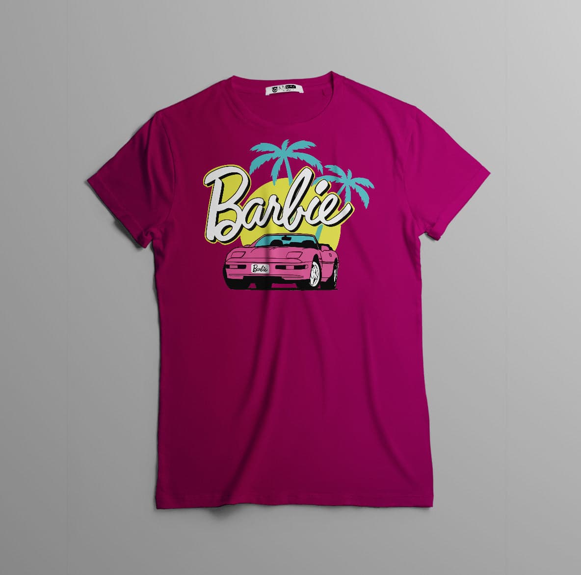 Camisetas Barbie carro barbie: Moda Retro en Algodón 100% Estampado — foto 9