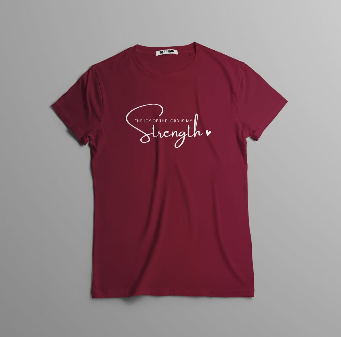 Camiseta 'La Alegría del Señor es mi Fuerza' - Inspiración Espiritual en Algodón de Calidad camiseta cristiana — foto 13