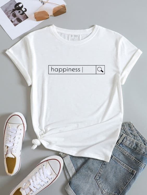 Camiseta 'Happiness Blooms' - Flores de Alegría en Algodón 100% Colombiano — foto 1