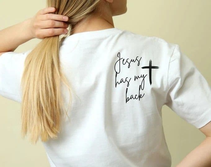 Camiseta Protectora 'Jesús Cuida de Mí' - Fe y Seguridad en Algodón Inspirador (cristiana) — foto 1