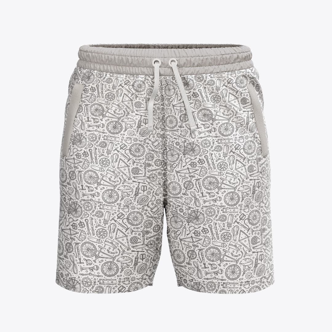 Bermudas / pantalonetas para caballero estampadas Bicicleta — foto 1