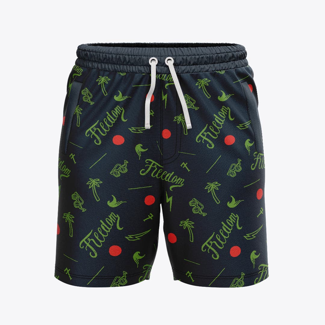 Bermudas / pantalonetas para caballero estampadas Freedom — foto 1