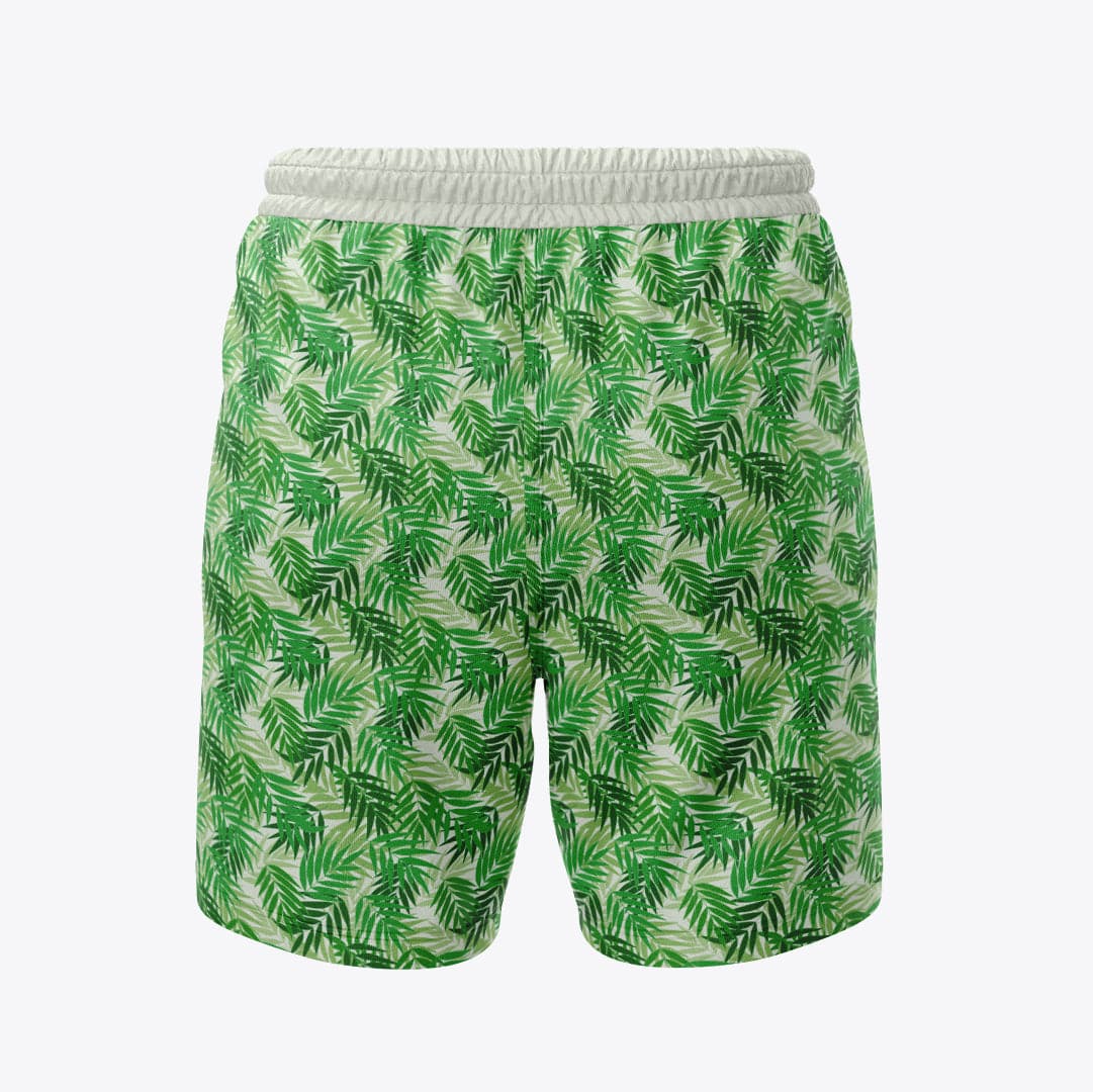 Bermudas / pantalonetas para caballero estampadas Planta Verde — foto 2