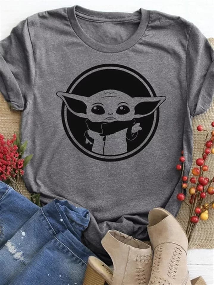 Camisetas estampada UNISEX tipo T-shirt BABY YODA — foto 2