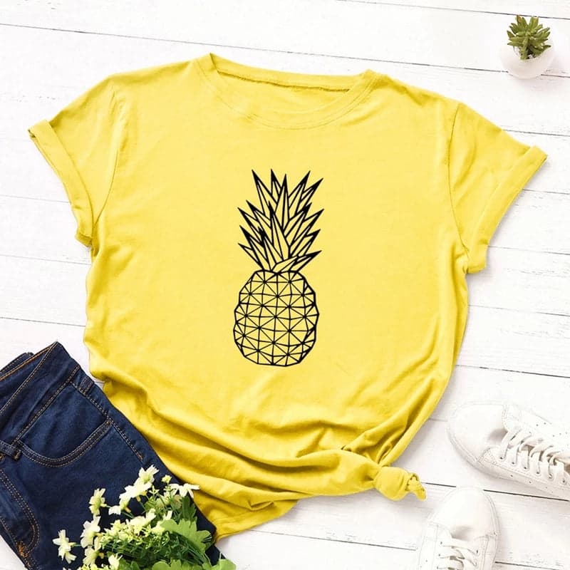 Camisa estampada tipo T-shirt Piña — foto 2