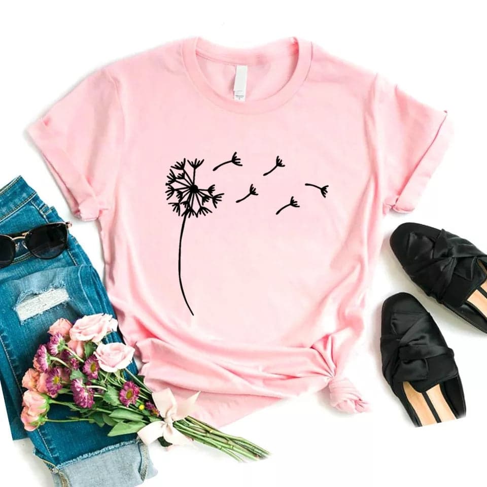Camisa estampada tipo T-shirt Diente de León — foto 5
