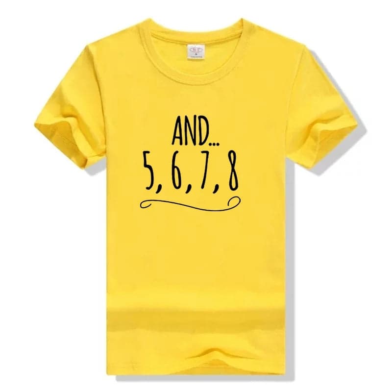 Camiseta estampada tipo T-shirt And  5,6,7,8 — foto 3