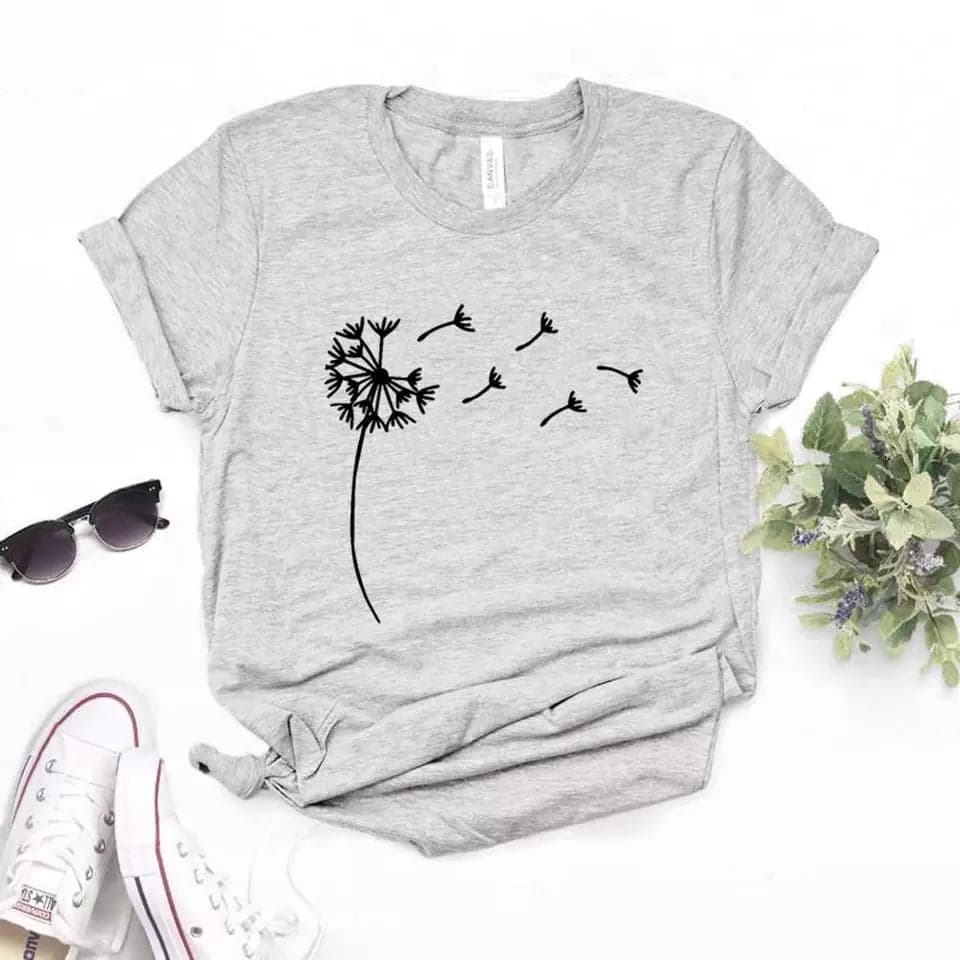 Camisa estampada tipo T-shirt Diente de León — foto 4