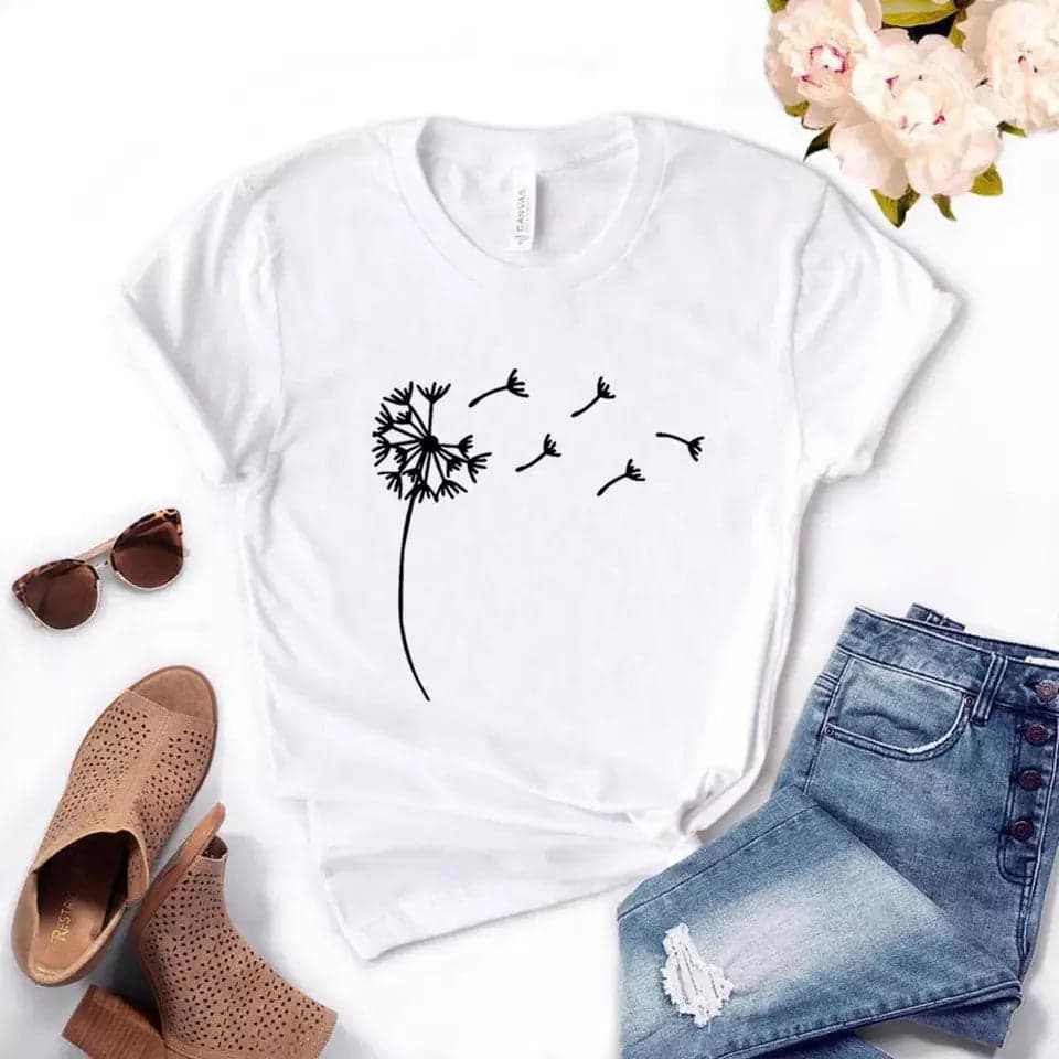 Camisa estampada tipo T-shirt Diente de León — foto 6